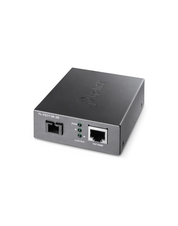 TP-LINK 10/100Mbps RJ45 to 100Mbps Single-mode SC WDM Bi-Directional Fiber Converter Full-duplex główny