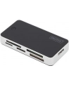 DIGITUS Czytnik kart USB 3.0 Obsługuje karty MS/SD/SDHC/MiniSD/M2/CF/MD/SDXC Kabel połączeniowy USB A o długości 1 m - nr 38