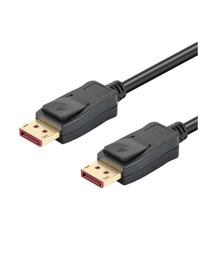 TECHLY Kabel DisplayPort 1.4 8K 1m czarny DP-DP M/M główny