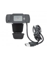 MANHATTAN 1080p USB Webcam Two Megapixels 1080p Full HD USB-A Plug Integrated Microphone Adjustable Clip Base 30fps Black - nr 17