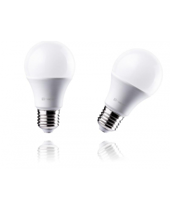 TRACER E27 10W/60W warm white double pack led bulb