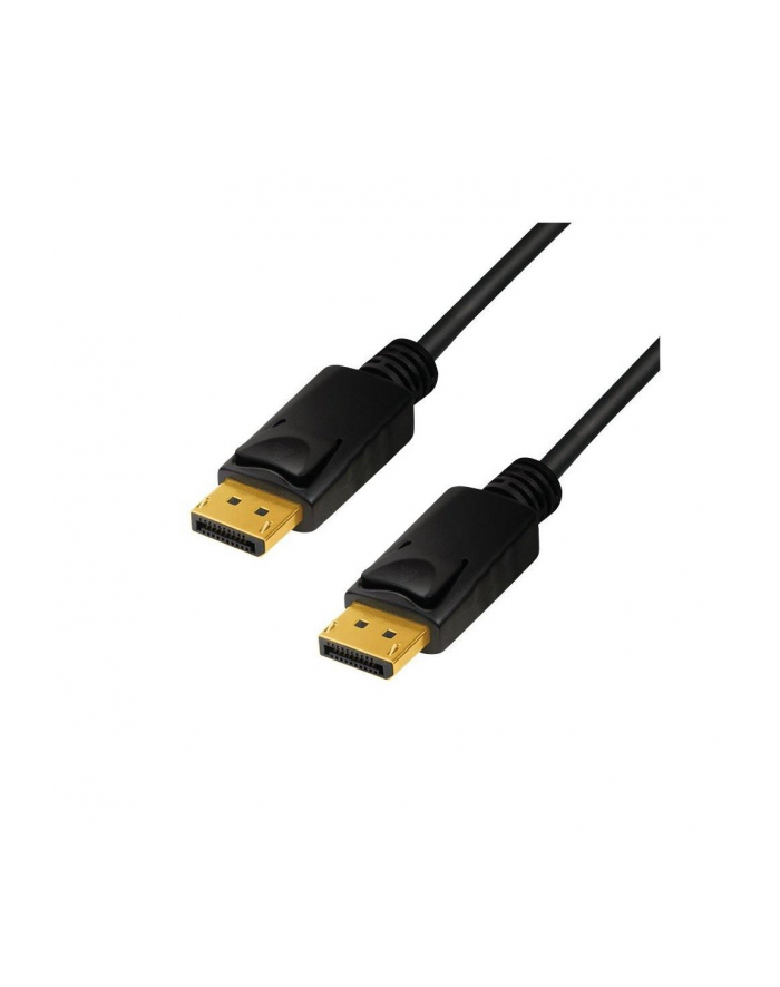 TECHLY Kabel DisplayPort 1.4 8K 1m czarny DP-DP M/M główny