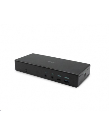 I-TEC USB-C Quattro Display Docking Station 2x DP 2x HDMI 1xGLAN 5x USB 3.0 1x USB-C-Data 1x Audio 1x Mic 85W PD KL