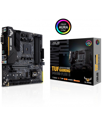 ASUS TUF GAMING B450M-PLUS II AM4 B450 M.2 HDMI AURA MB