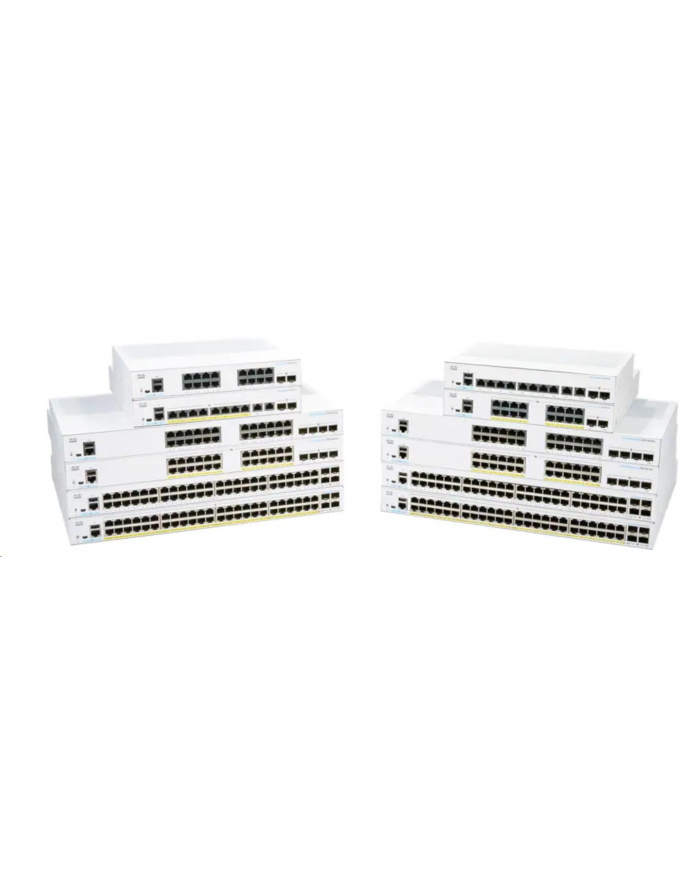 CISCO CBS350 MANAGED 8-PORT GE FULL POE EXT PS 2X1G COMBO główny