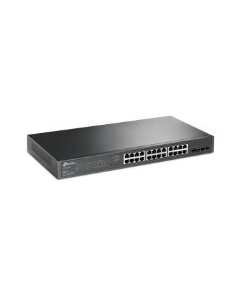 TP-LINK JetStream 28-Port Gigabit Smart Switch with 24-Port PoE+