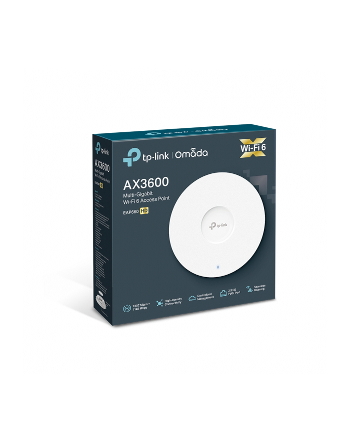 TP-LINK AX3600 Wireless Dual Band Multi-Gigabit Ceiling Mount Access Point główny