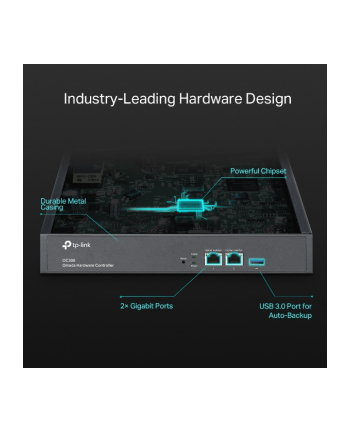 TP-LINK Omada Hardware Controller 2x10/100/1000 Mbps Ethernet Ports 1xUSB 3.0 Port