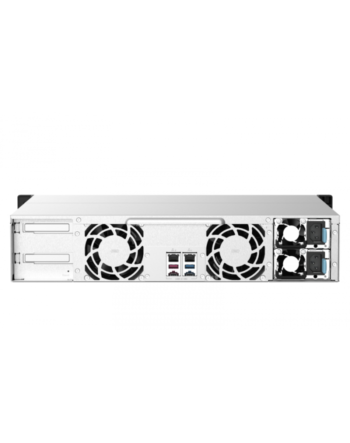 qnap systems QNAP 12-bay Rackmount NAS AMD Ryzen V1000 series V1500B 4C/8T 2.2GHz 8GB DDR4 RAM 2x2.5GbE LAN optional 10GbE ' M.2 NVMe/SATA główny