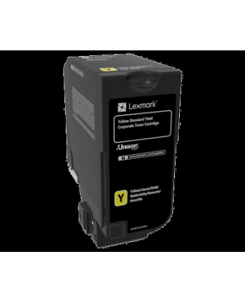 LEXMARK 74C2SYE Toner Lexmark yellow 7 000 str. korporacyjny CS720, CS725, CX725 nr 1