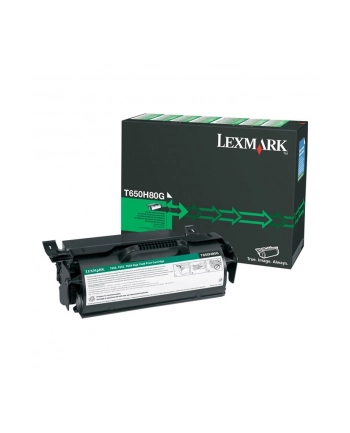 LEXMARK T650H80G Toner Lexmark black rekondycjonowany 2500 str. T650dn / T650dtn / T650n / nr 1