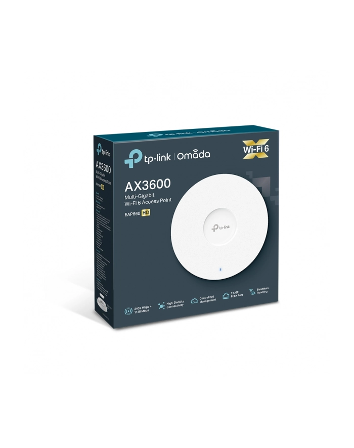 TP-LINK AX3600 Wireless Dual Band Multi-Gigabit Ceiling Mount Access Point główny