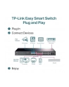 TP-LINK 28-Port Gigabit Easy Smart Switch with 24-Port PoE+ - nr 41
