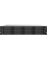 qnap systems QNAP 12-bay Rackmount NAS AMD Ryzen V1000 series V1500B 4C/8T 2.2GHz 8GB DDR4 RAM 2x2.5GbE LAN optional 10GbE ' M.2 NVMe/SATA - nr 20