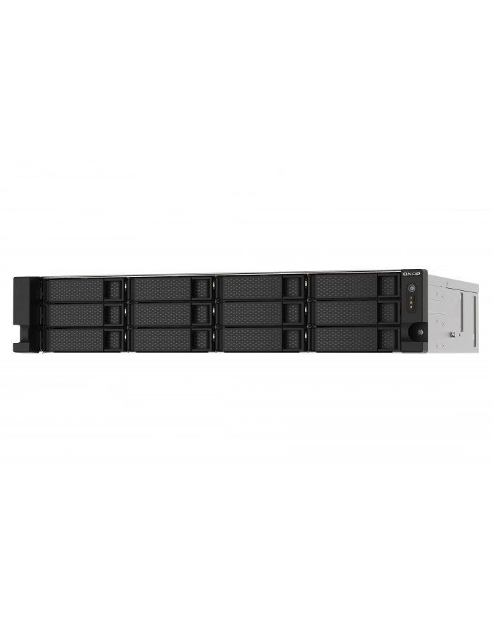 qnap systems QNAP 12-bay Rackmount NAS AMD Ryzen V1000 series V1500B 4C/8T 2.2GHz 8GB DDR4 RAM 2x2.5GbE LAN optional 10GbE ' M.2 NVMe/SATA główny