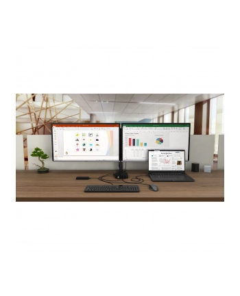 I-TEC USB-C Dual Display MST Docking Station 2x DP 1x GLAN 3x USB 3.1 2x USB 2.0 1x USB-C-Data 1x Audio/Mic Jack 1x 100W USB-C PD
