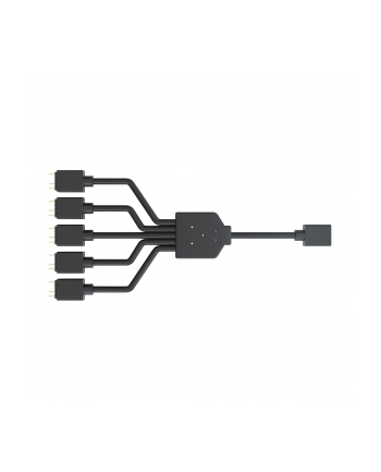 Cooler Master Addressable RGB 1 to 5 Splitter Cable (Black) nr 2