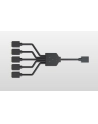 Cooler Master Addressable RGB 1 to 5 Splitter Cable (Black) - nr 2
