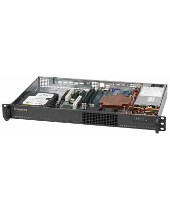 super micro computer SUPERMICRO Chassis Black 1U SC510 chassis w/ PSU 200W nr 1