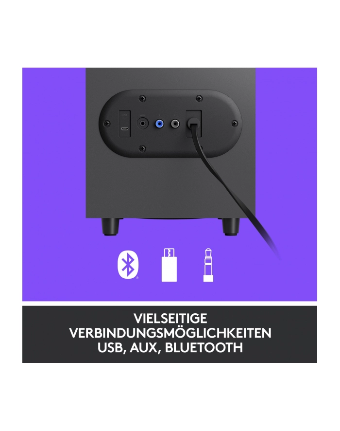 LOGITECH Z407 Bluetooth computer speakers with subwoofer and wireless control - GRAPHITE - N/A - EMEA główny