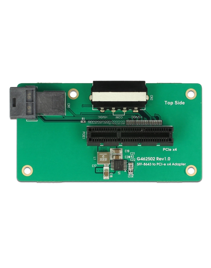 DeLOCK adapter SFF-8643> PCIe x4, converter (with mounting plate ) główny