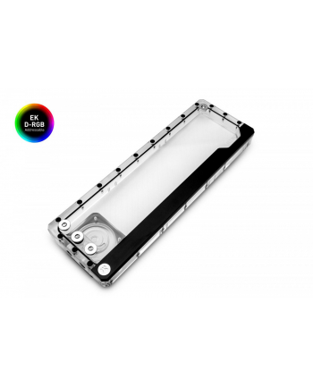 EKWB EK- Quantum Kinetic FLT 360 D5 / DDC Body D-RGB - Plexi, expansion tank (transparent / silver)