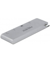 DeLOCK 3 port hub and 2 slot card readers, card readers (silver, USB-C 3.2 Gen 1) - nr 5
