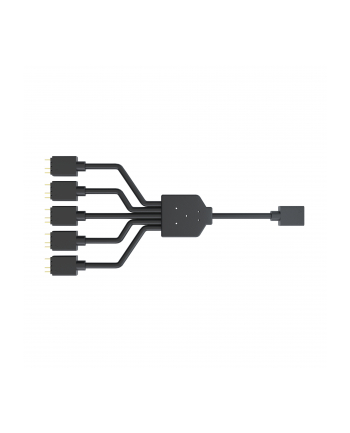 Cooler Master Addressable RGB 1 to 5 Splitter Cable (Black)