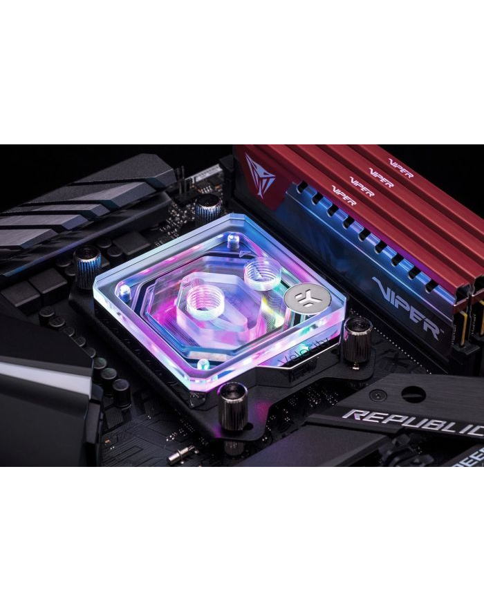 EKWB EK-Quantum Velocity D-RGB - AMD Nickel + Plexi, CPU cooler (silver / transparent) główny