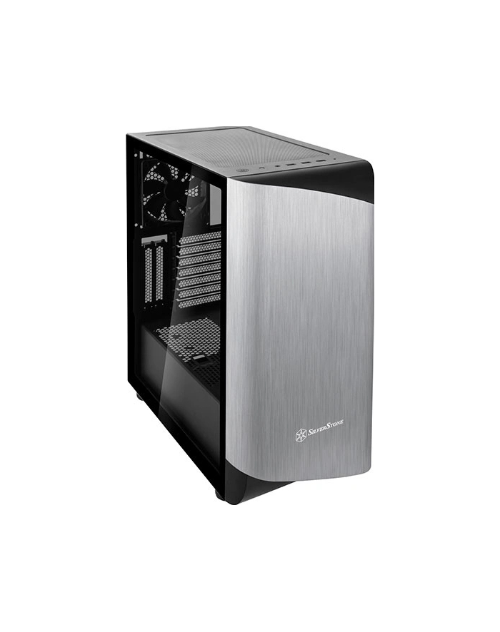 silverstone technology Silverstone SETA A1, tower case (black / silver, side panel made of tempered glass) główny