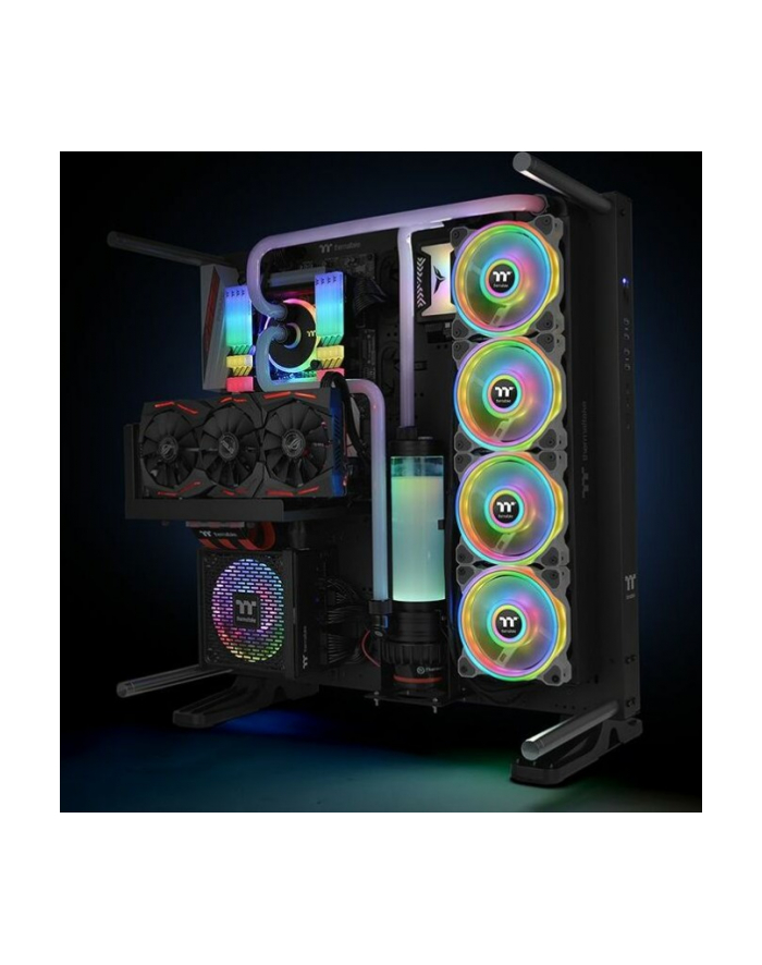 Thermaltake Riing Quad 12 RGB 3erP. white 120x120x25 główny