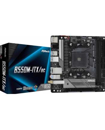 Asrock B550M-ITX / ac - Socket AM4 - mainboard