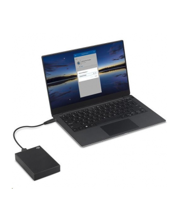 SEAGATE One Touch Potable 4TB USB 3.0 compatible with MAC and PC including data recovery service black