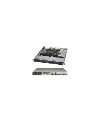 super micro computer SUPERMICRO Chassis Black 1U SC113MFAC2 chassis w/ Redundant PSU platinum 800W nr 1