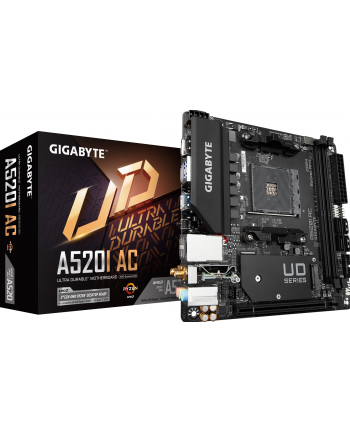 GIGABYTE A520I AC Socket AM4 AMD A520 DDR4 Micro ITX