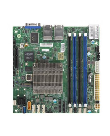 super micro computer SUPERMICRO MBD-A2SDi-4C-HLN4F-O Embedded Denverton FCBGA1310 Intel Atom C3558 4 Core DDR4 4xGbE mITX
