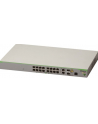 allied telesis ALLIED 16x 10/100T POE+ ports and 2x combo ports 100/1000X SFP or 10/100/1000T Copper Fixed AC power supply EU Power Cord - nr 2