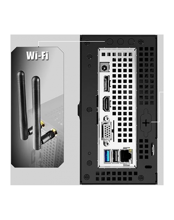 ASROCK DESKMINI WIFI KIT Barebone M.2 Socket 802.11a/b/g/n/ac Wi-Fi adapter główny