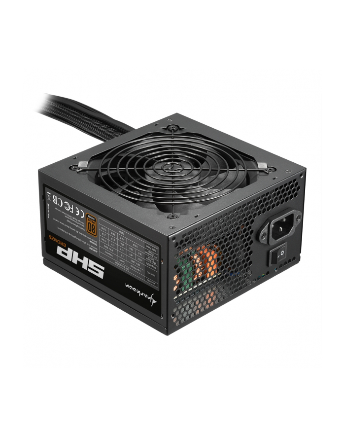 Sharkoon SHP Bronze 500W, PC power supply (black, 2x PCIe) główny