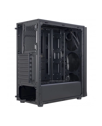 Inter-Tech T-11 TELEVEN, tower case (black, side part made of acrylic glass)