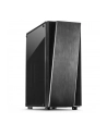 Inter-Tech T-11 TELEVEN, tower case (black, side part made of acrylic glass) - nr 48