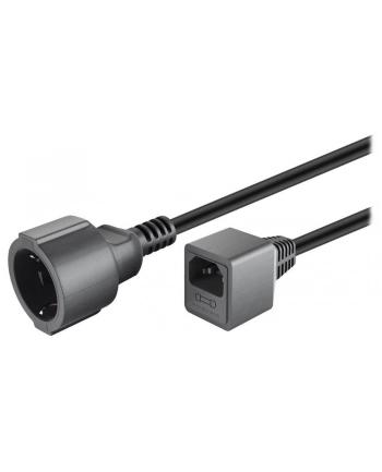 goobay cold device cable. C14> Schuko BU 1.5m nr 2