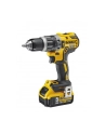 DeWALT cordless hammer drill DCK266P2 set, 18V, 2-piece. (yellow / black, tough box, 2x battery 5Ah incl. cordless impact wrench) - nr 2