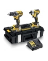 DeWALT cordless hammer drill DCK266P2 set, 18V, 2-piece. (yellow / black, tough box, 2x battery 5Ah incl. cordless impact wrench) - nr 7