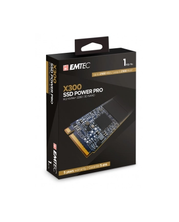 Emtec X300 M.2 SSD Power Pro 1 TB (M.2 2280, NVMe PCIe Gen 3.0 x4) nr 1