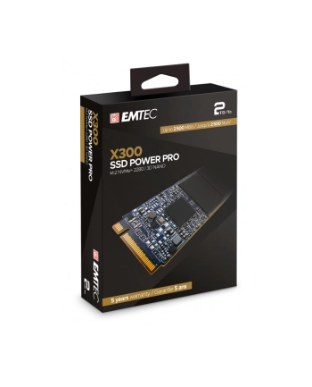 Emtec X300 M.2 SSD Power Pro 2 TB (M.2 2280, NVMe PCIe Gen 3.0 x4) nr 1