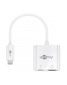 goobay USB-C adapter HDMI 4k60Hz + PD (white) - nr 1