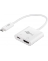 goobay USB-C adapter HDMI 4k60Hz + PD (white) - nr 2