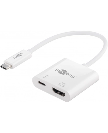 goobay USB-C adapter HDMI 4k60Hz + PD (white) nr 2