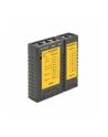 DeLOCK cable tester RJ45 / RJ12 + port finder (black) - nr 14